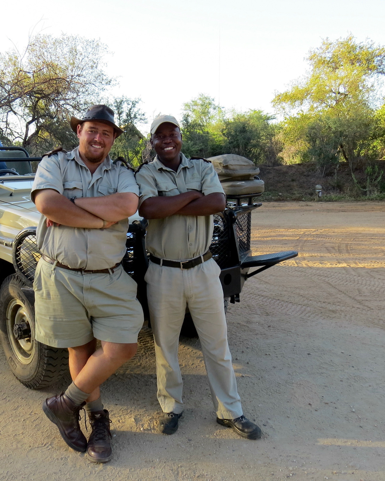 Drivers at Kapama safari